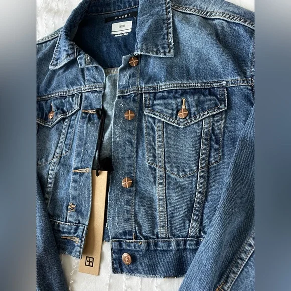 Ksubi Jett Jean Jacket Elixir Blue - Picture 3 of 7